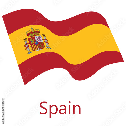 Spain flag vector