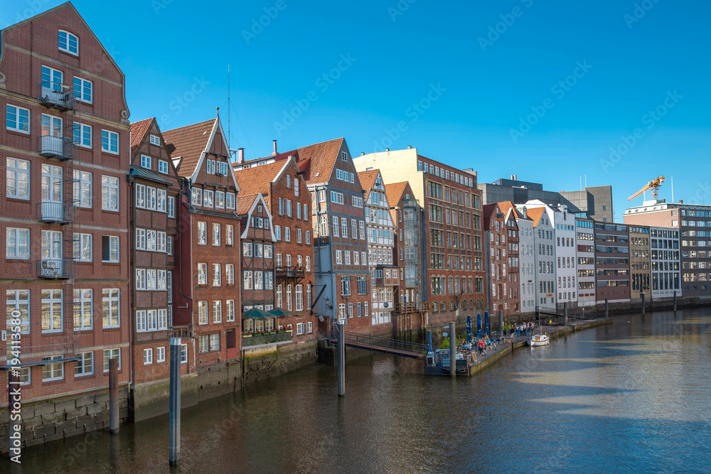 Historische Häuser Hamburg Nikolaifleet