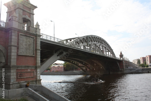 Brücke in Moskau