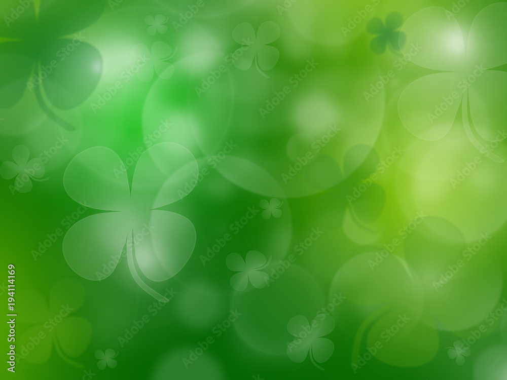 St. Patrick's Day celebration greeting card St. Patrick's Day celebration greeting card