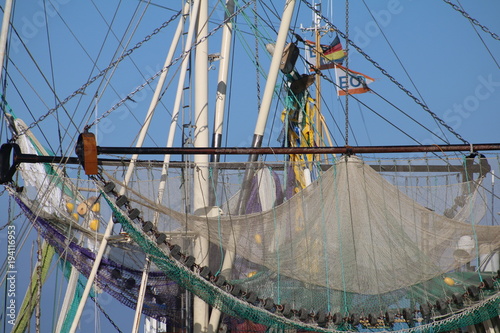 Fischer an der Nordsee photo