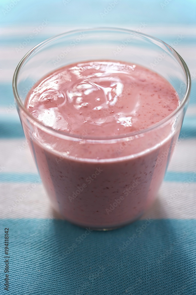 Cherry kefir milk drink with live cultures Cherry kefir milk drink with live cultures