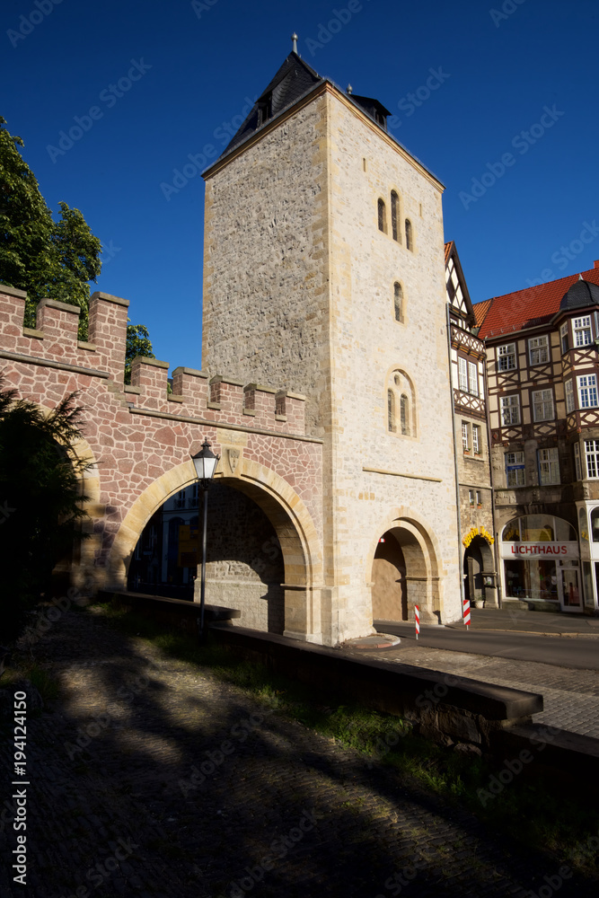 Nikolaitor und Karlsplatz in Eisenach, Luther in Eisenach Thüringen 10