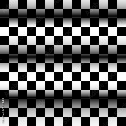 Abstract background. Chess board. Optical illusion. Texture. 