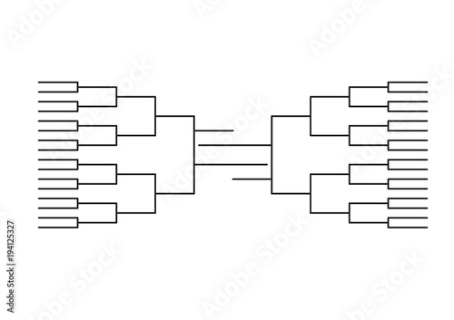 march madness , bracket tournament march line background  vector illustration