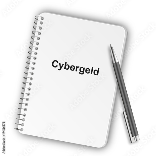 Notizblock Hochformat 05 - Cybergeld