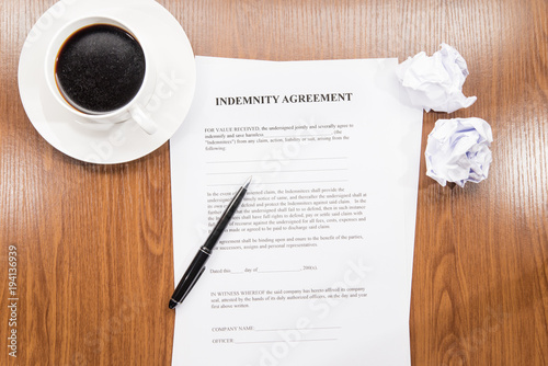 indemnity agreement
