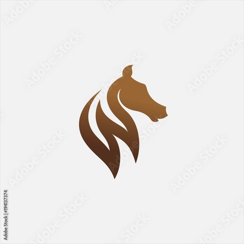 letter w and horse head