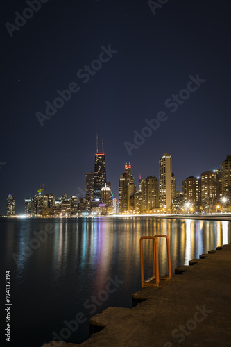 Obraz na płótnie Chicago from the Water's Edge w salonie