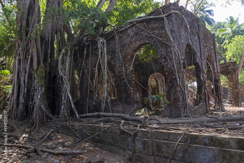 Ruinds on Ross Island. photo