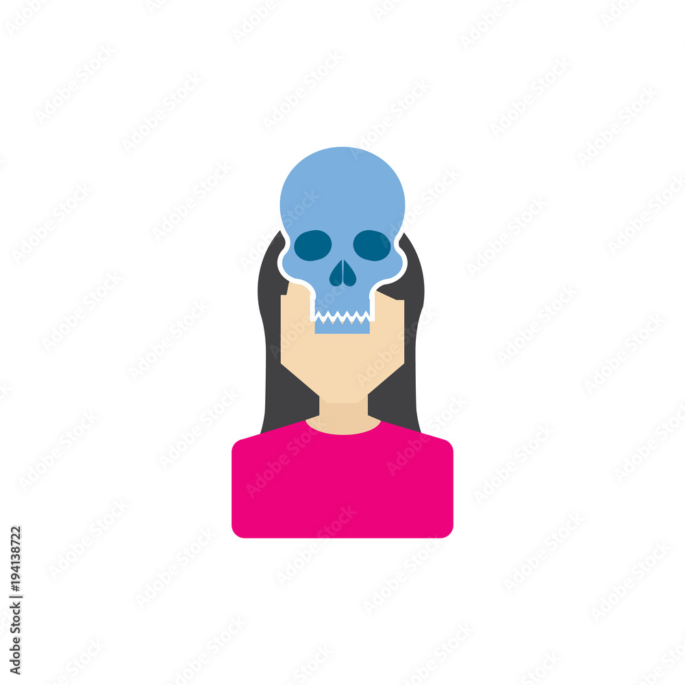 Skull People Logo Icon Design Skull People Logo Icon Design
