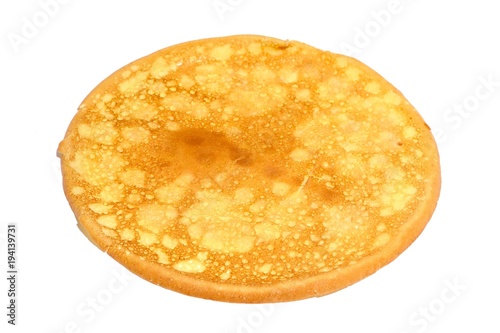 Pancake Isolated on White