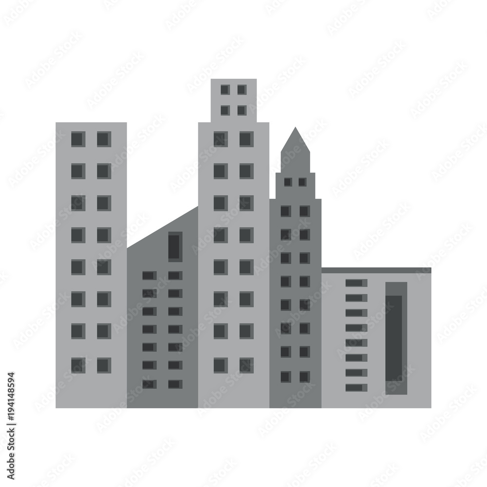 city buildings icon image