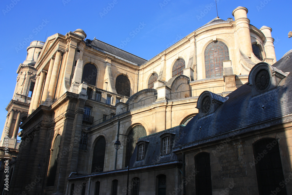 Obraz premium Eglise Saint-Sulpice à Paris, France