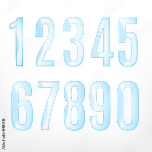 Set of abstract numbers