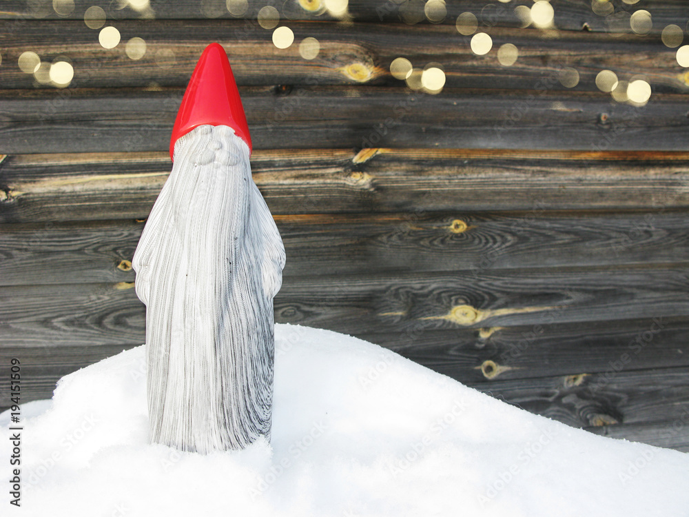 happy santa christmas greeting card with snow and snowflakes happy santa christmas greeting card with snow and snowflakes
