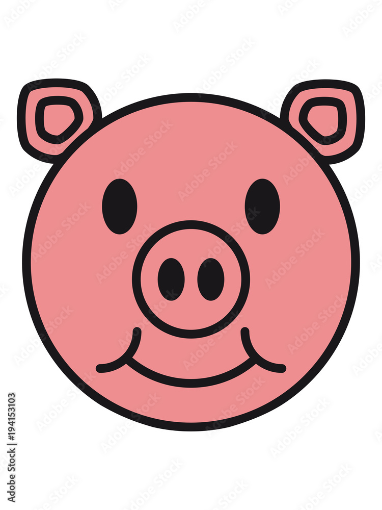 gesicht kopf lächeln schwein süß niedlich comic cartoon lachen clipart gesicht kopf lächeln schwein süß niedlich comic cartoon lachen clipart