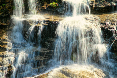 River Rilska in Bulgaria waterfall
