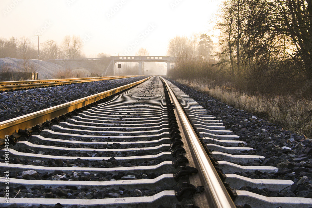 Fototapeta premium Gleis