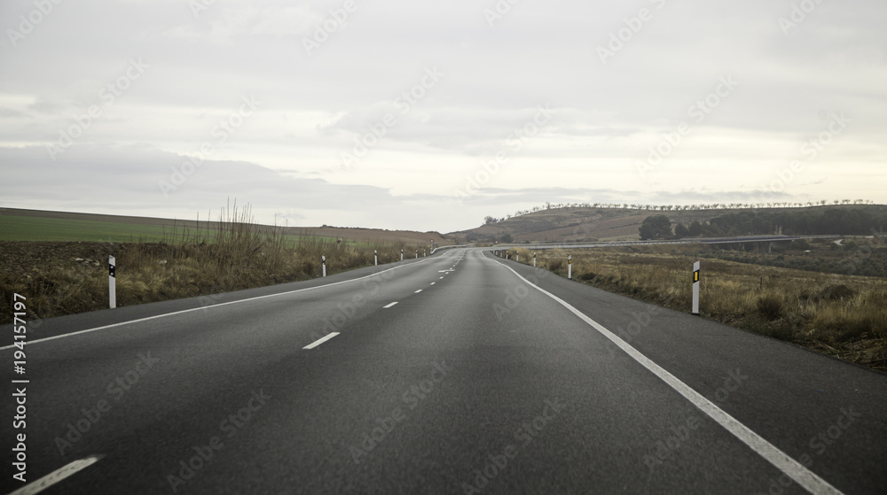 Road in countryside