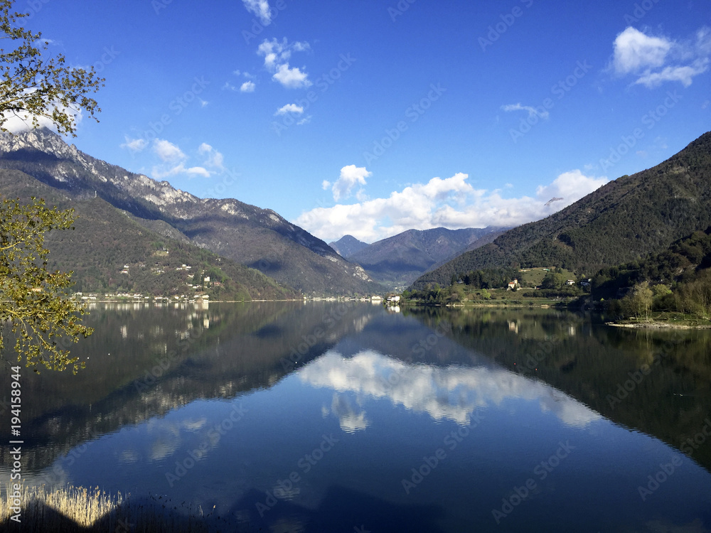 Fototapeta premium Lago di Ledro, Italien