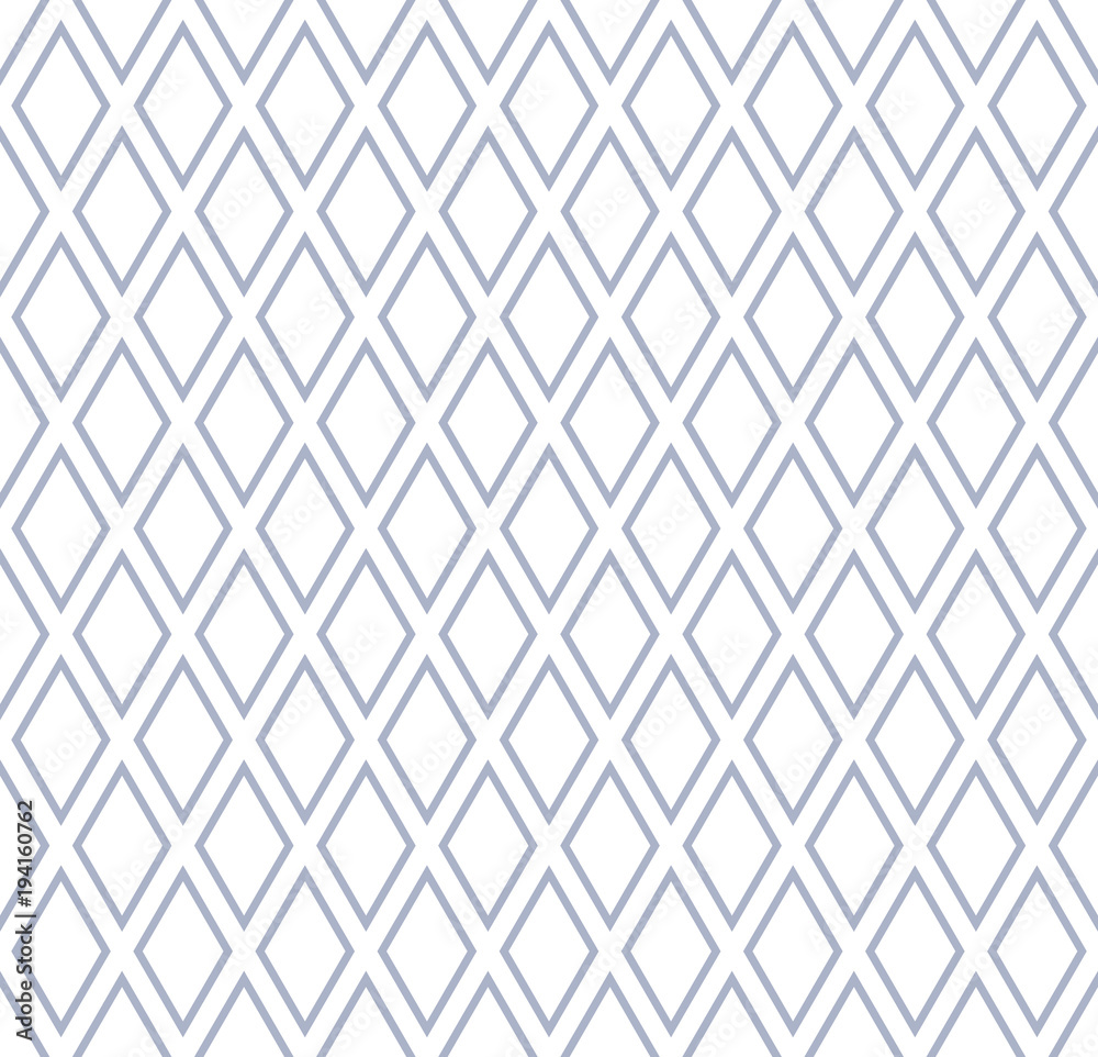 Seamless diamonds pattern. Geometric texture.