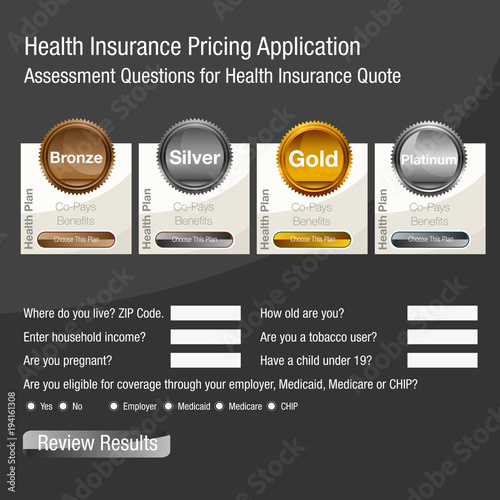 Health Insurance Pricing Application Form