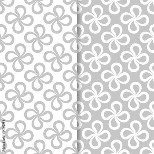 Abstract seamless patterns for textile, fabrics or wallpapers