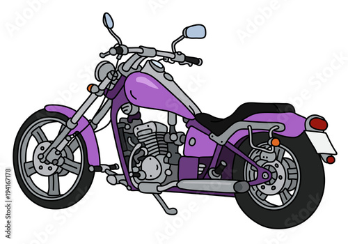 The purple heavy chopper