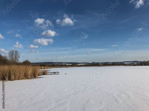 Breitunger See im Wintermärchen photo