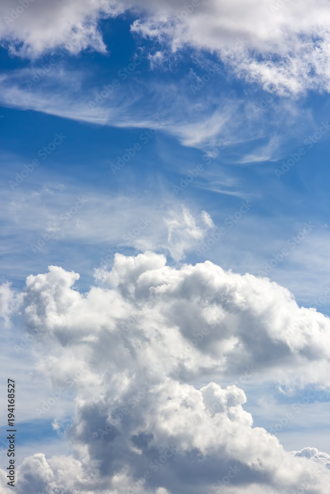 Fototapeta premium Blue sky and clouds