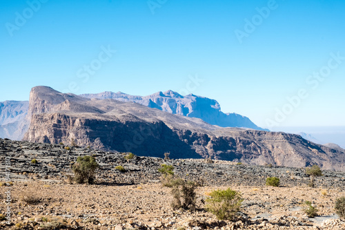 Jebel Shams (mountain of sun) is a mountain located in northeastern Oman north of Al Hamra town. It is the highest mountain of the country and part of Al Hajar Mountains range.