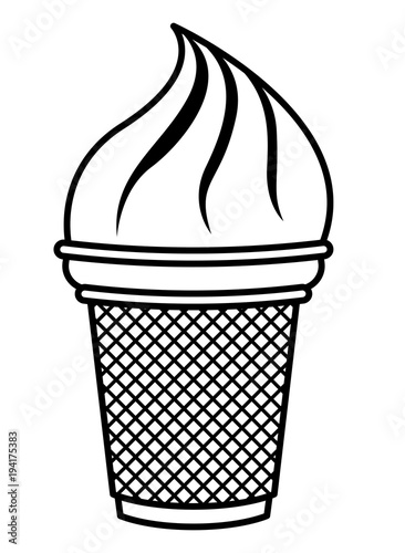 delicious and sweet ice cream vector illustration design © grgroup