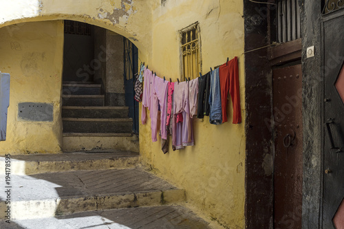 Streets, corners, details and corners of Tanger