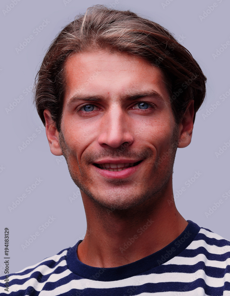 Obraz premium portrait of a serious young man