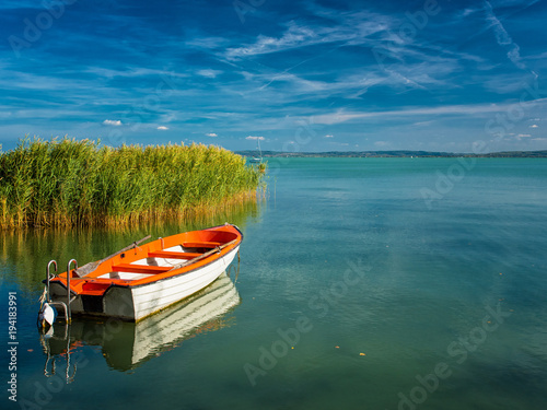 Lake Balaton on a sunny day