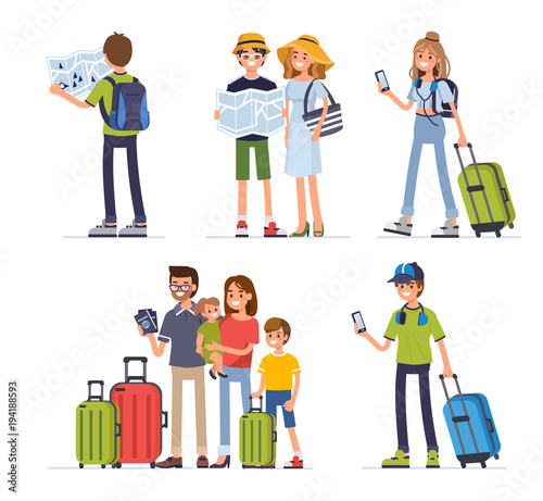 traveling people