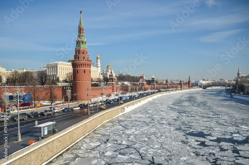 Winter Kremlin.