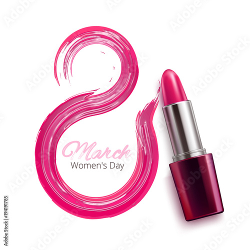 8 march international women day lipstick pomade