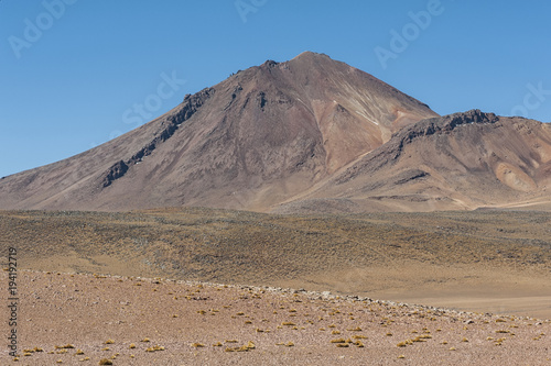 The beautiful landscape of Bolivia, South America 