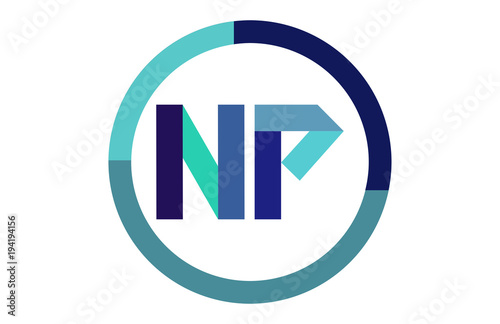 NP Global Blue Ribbon letter Logo 
