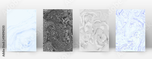 Abstract cover. Modern design template. Alive suminagashi marble. Minimalistic hipster flyer design. Flawless trendy abstract cover. Vector illustration.