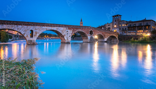 The famous roman Ponte Piet...