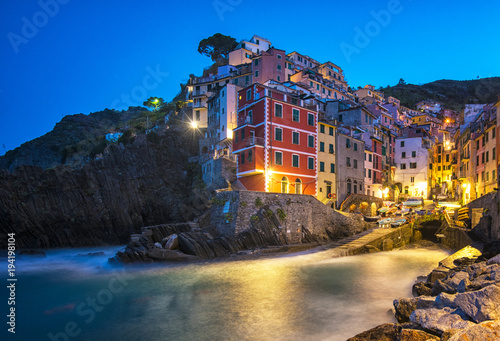 View on the colorful houses...