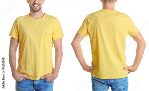 Front and back views of you...