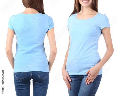 Front and back views of you...