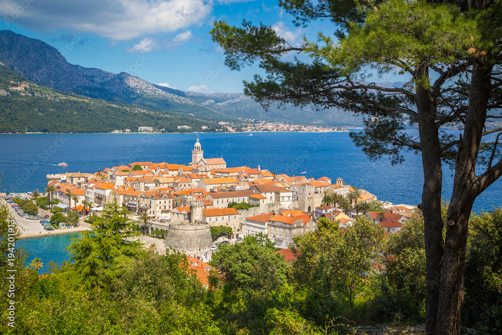 Town of Korcula, Dalmatia, Croatia