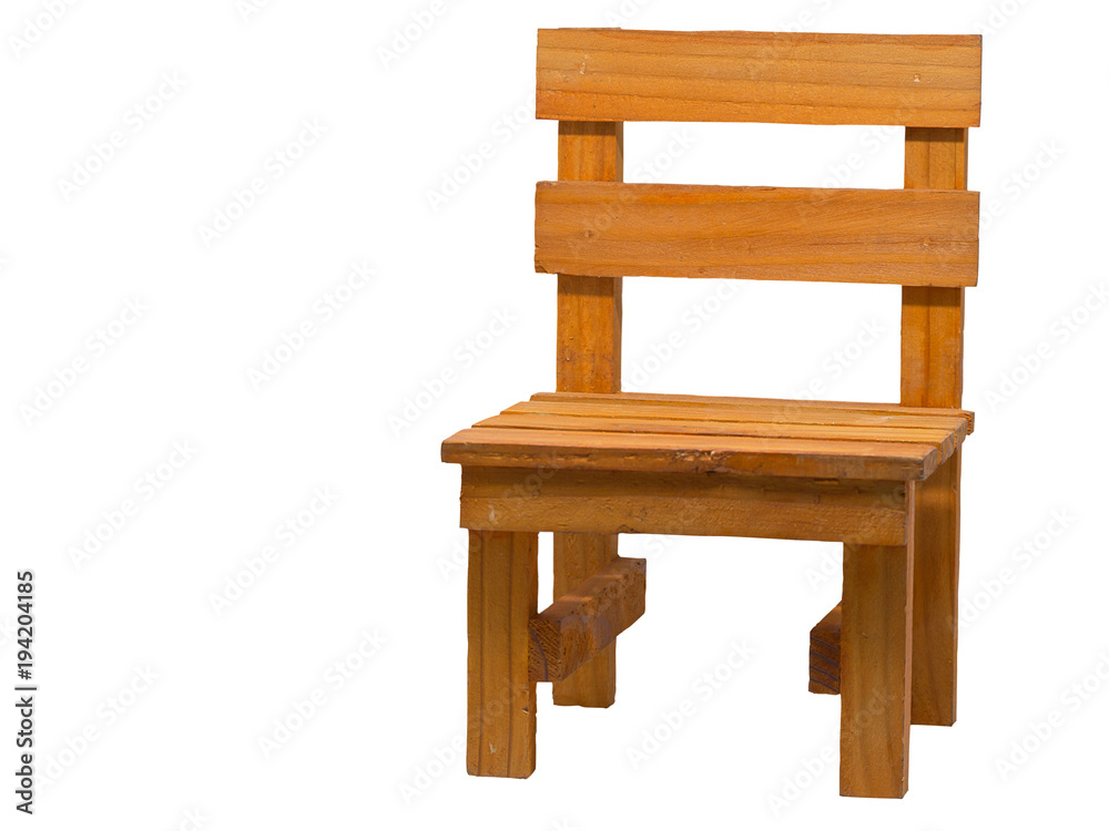 Wooden comfortable chair. Wooden comfortable chair.