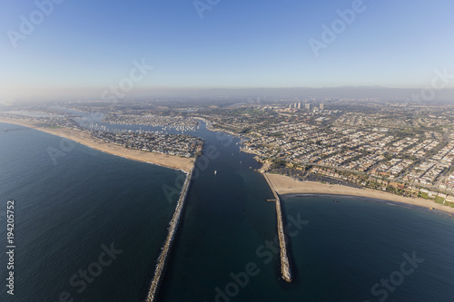 Entrance to Newport Bay in ...