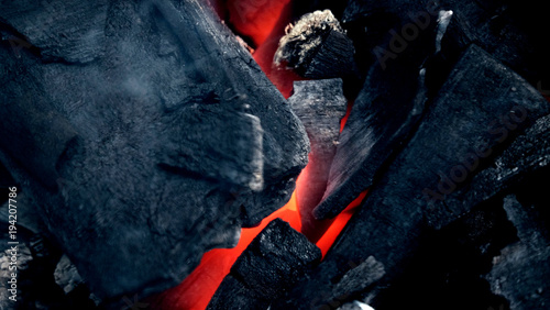 Wallpaper Mural Charcoal background / Charcoal is a carbon-containing substance made from wood, naturally black and powdery. Charcoal is made from wood by heating it in an airless space at a high temperature Torontodigital.ca